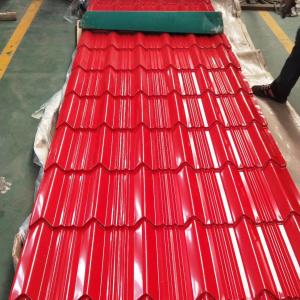 Prepainted color coated Glazed Steel Roofing Sheets 